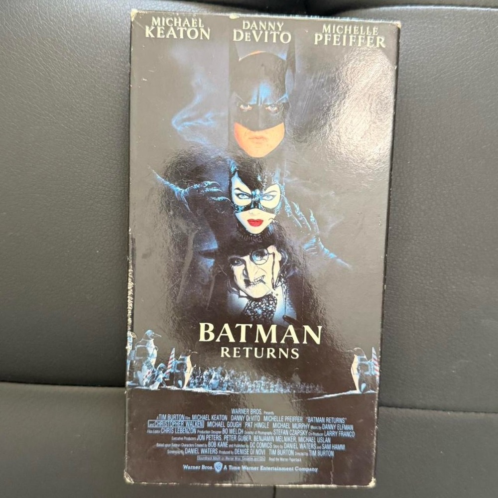 1992 Batman Returns VHS
